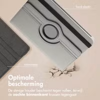 imoshion 360° draaibare Bookcase Samsung Galaxy Tab A11 Plus / A9 Plus - Grijs