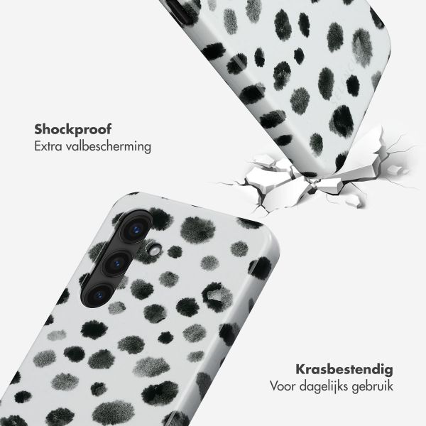 Selencia Vivid Tough Backcover Samsung Galaxy S24 Plus  - Trendy Leopard