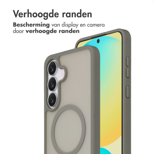 imoshion Color Guard Backcover met MagSafe Samsung Galaxy S25 FE - Grijs