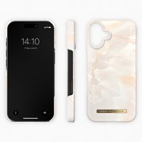 iDeal of Sweden Fashion Backcover Apple iPhone 16 Plus - Rose Pearl Marble