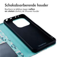 imoshion Design Bookcase Xiaomi Redmi Note 14 (4G) - Blue Flowers