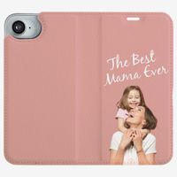 Ontwerp je eigen Compact gel bookcase hoes Apple iPhone 16e - Wit