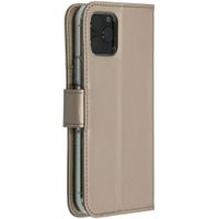 Accezz Wallet Softcase Bookcase Apple iPhone 11 Pro - Goud