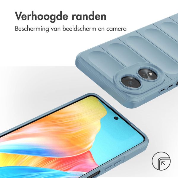 imoshion EasyGrip Backcover Oppo A58 (4G) - Lichtblauw