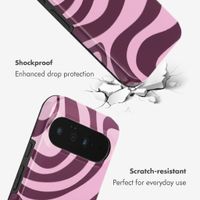 Selencia Vivid Case with MagSafe Google Pixel 11 Pro - Wavy Swirl Pink Plum