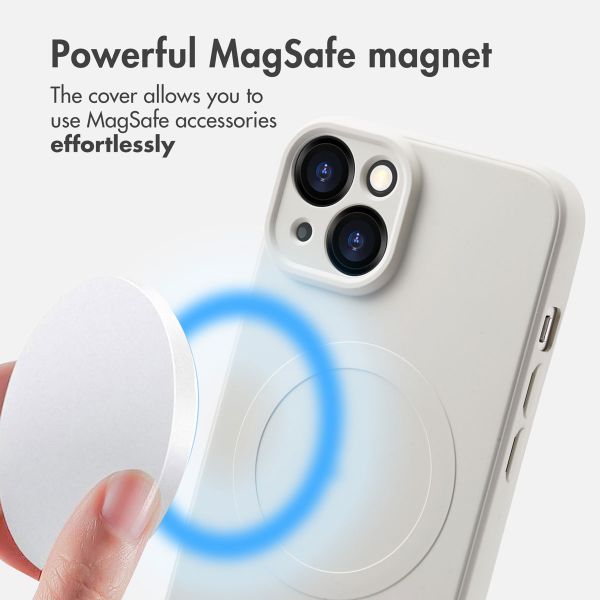 imoshion Colour Back Cover with MagSafe Apple iPhone 14 - Beige