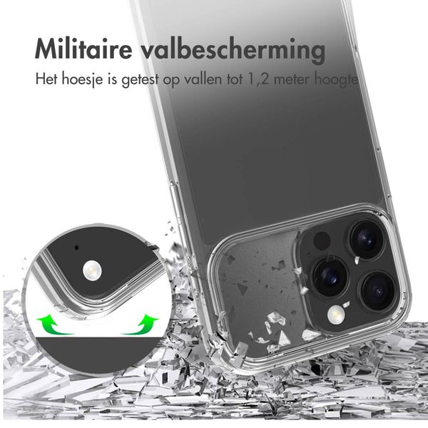 Accezz Xtreme Impact Backcover Apple iPhone 17 Pro Max - Transparant