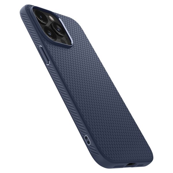 Spigen Liquid Air Backcover iPhone 15 Pro - Navy Blue