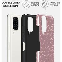 Burga Tough Backcover Samsung Galaxy A12 - Hot Cocoa