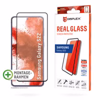 Displex Screenprotector Real Glass Full Cover Samsung Galaxy S22