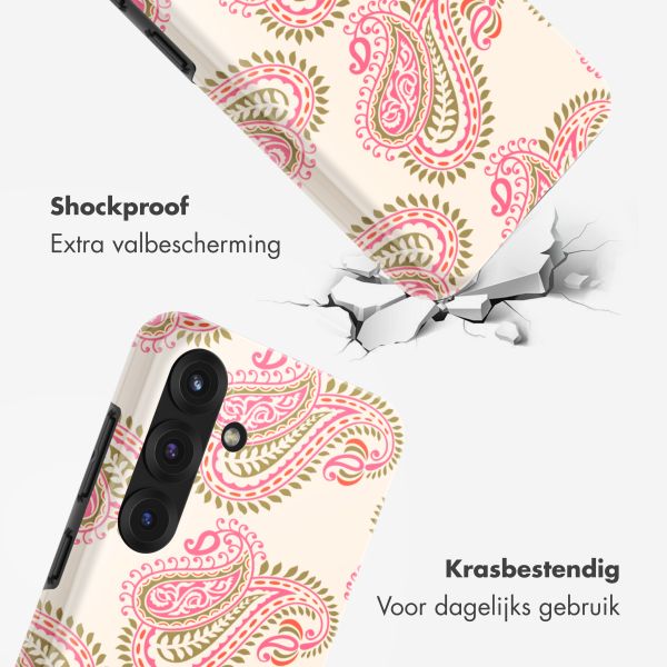Selencia Vivid Backcover Samsung Galaxy S25 - Paisley Blush