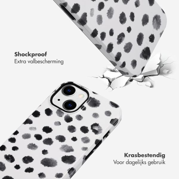 Selencia Vivid Tough Backcover iPhone 14  - Trendy Leopard