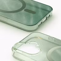 iDeal of Sweden Clear Case MagSafe Apple iPhone 17 - Sage Green