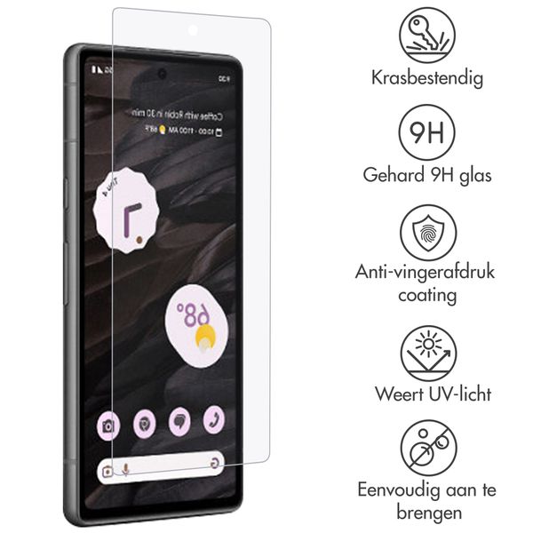 Accezz Gehard Glas Screenprotector Google Pixel 7a