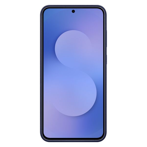 Samsung Originele KindSuit Vegan Leather Case Samsung Galaxy S25 FE - Dark Blue