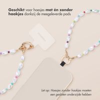 imoshion Gekleurde Telefoonkoorden set met Parels - Roze