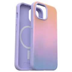OtterBox Symmetry Clear Backcover MagSafe Apple iPhone 13/14/15/16e - Paars