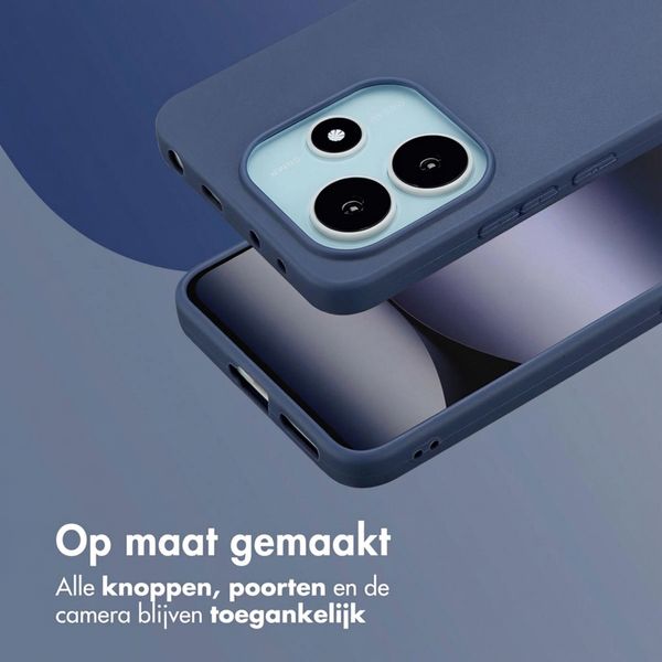 imoshion Color Backcover Xiaomi Redmi Note 14 (4G) - Donkerblauw