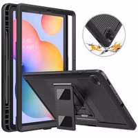 Accezz Rugged Back Case Samsung Galaxy Tab S6 Lite (2020/2022/2024) - Zwart