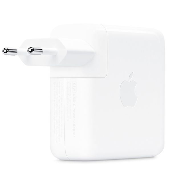 Apple Originele USB-C Power Adapter iPhone 15 Plus - Oplader - USB-C aansluiting - 61W - Wit