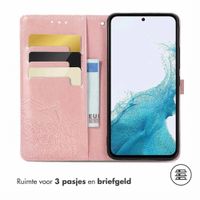 imoshion Mandala Bookcase Samsung Galaxy A34 (5G) - Rosé Goud