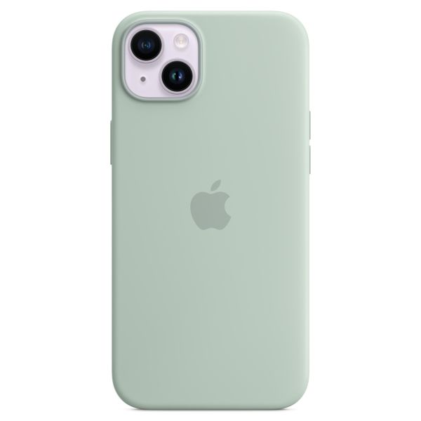 Apple Silicone Back Cover with MagSafe Apple iPhone 14 Plus - Succulent