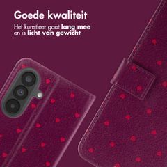 imoshion Design Bookcase Samsung Galaxy A37 (5G) - Crush Check Coral Dust