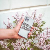 imoshion Design hoesje iPhone 11 Pro - Like A Boss - Paars / Zwart