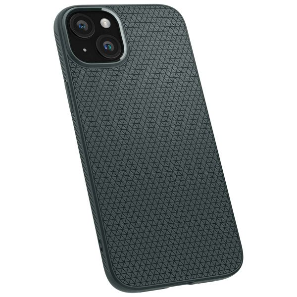 Spigen Liquid Air™ Backcover Apple iPhone 15 - Abyss Green