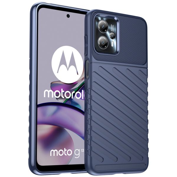 imoshion Thunder Backcover Motorola Moto G13 - Donkerblauw