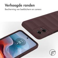 imoshion EasyGrip Backcover Motorola Moto G34 - Aubergine