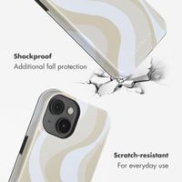 Selencia Vivid Case with MagSafe Apple iPhone 14 - Desert Waves Beige