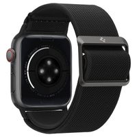 Spigen Lite Fit band Apple Watch Series 1 t/m 10 / SE / Ultra (2) (44/45/46/49 mm) - Zwart