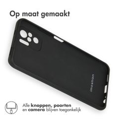 imoshion Color Backcover Xiaomi Redmi Note 10 (4G) - Zwart