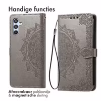 imoshion Mandala Bookcase Samsung Galaxy A56 - Grijs