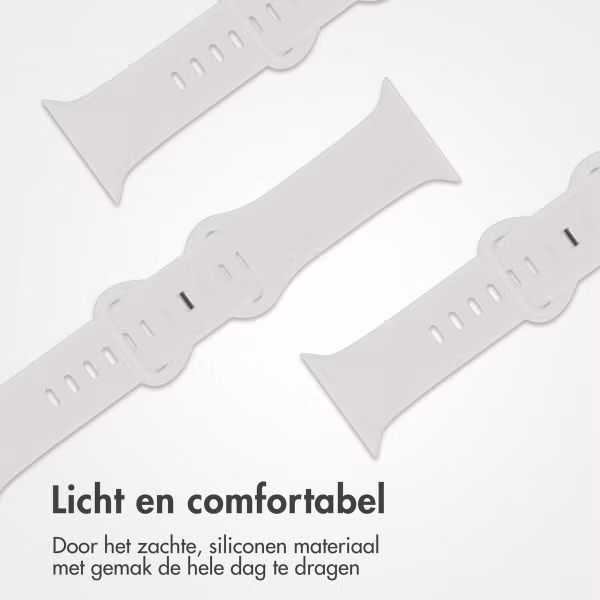 imoshion Siliconen⁺ bandje Google Pixel Watch 3 / 4 (45 mm) - Maat L - Wit