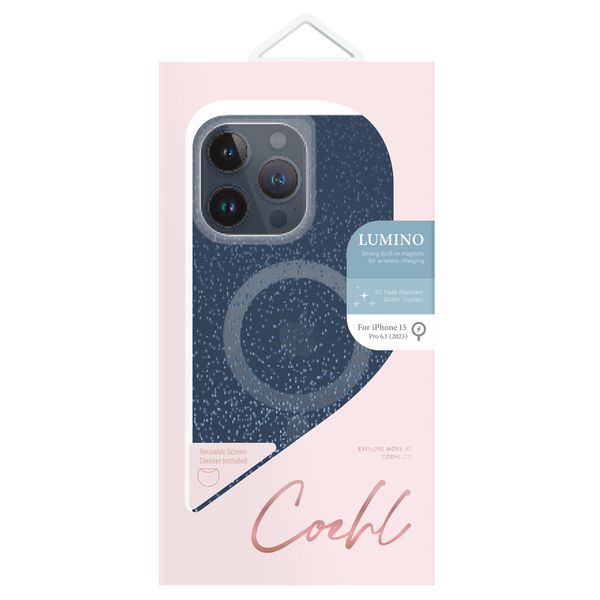 Coehl Lumino MagSafe Backcover iPhone 15 Pro Max - Prussian Blue