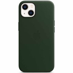 Apple Leather Backcover MagSafe Apple iPhone 13 - Sequoia Green