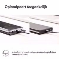 Accezz Flipcase Apple iPhone Xr - Zwart