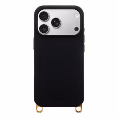 Selencia Rivièra MagSafe Backcover met afneembare haakjes Apple iPhone 17 Pro - Velvet Black