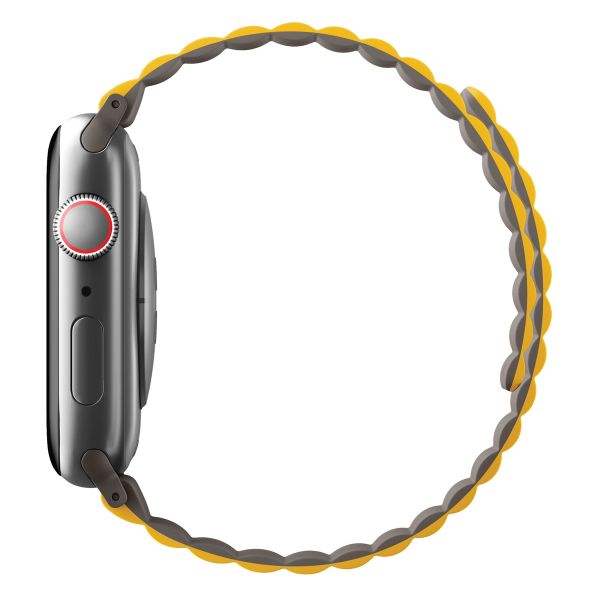 Uniq Revix dubbelzijdig bandje Apple Watch Series 1 t/m 11 / SE / Ultra (44/45/46/49 mm) - Mustard / Khaki