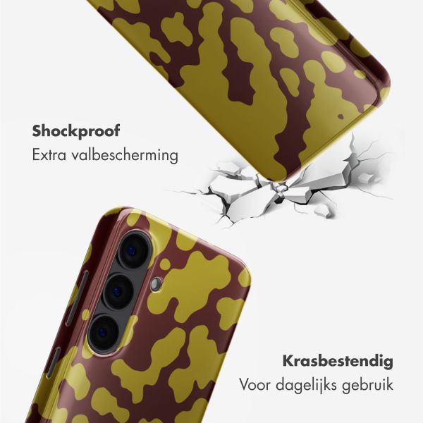 Selencia Vivid Backcover Samsung Galaxy S24 - Moo'd Olive Dust