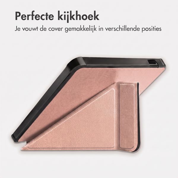 imoshion Vouwbare Bookcase Kobo Libra Colour - Rosé Goud
