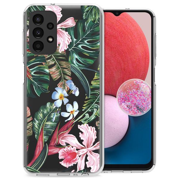 imoshion Design hoesje Samsung Galaxy A13 (4G) - Tropical Jungle