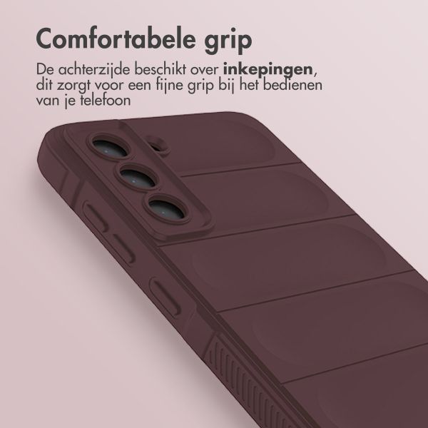 imoshion EasyGrip Backcover Samsung Galaxy S21 FE - Aubergine