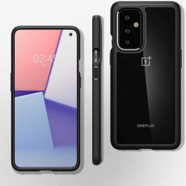 Spigen Ultra Hybrid Backcover OnePlus 9 - Zwart