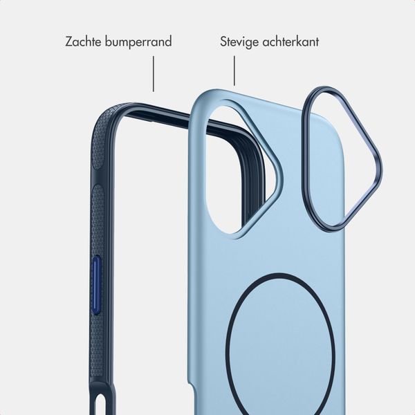imoshion Color Backcover met Thin MagSafe Ring Apple iPhone 17 - Donkerblauw