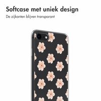 imoshion Design hoesje iPhone SE (2022 / 2020) / 8 / 7 - Floral Peach