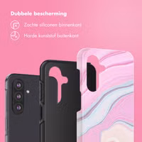 Selencia Vivid Backcover Samsung Galaxy A26 - Pastel Lipstick Marble