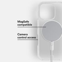 BodyGuardz Ace Pro MagSafe Backcover Apple iPhone 16 Pro - Clear / White